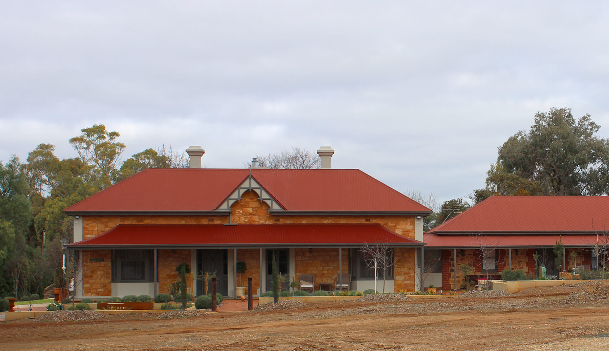 Former Wesleyan Manse, freshly renovated, 2022. (MPA/pgm)